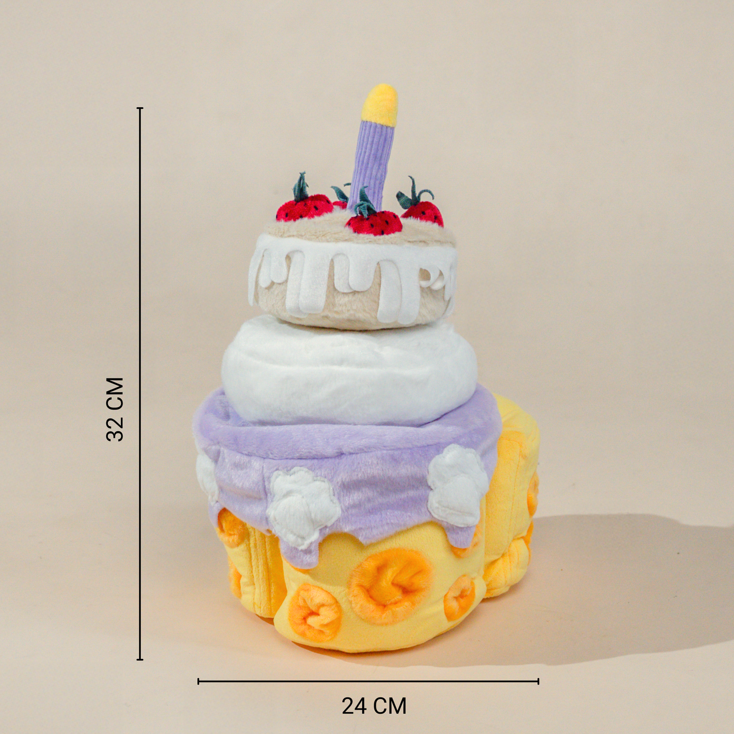 Cake series: Taro Cake